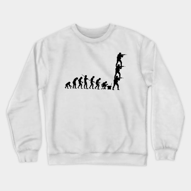 Evolution of Human kind Crewneck Sweatshirt by Daltoon